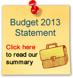 The Budget Statement 2013
